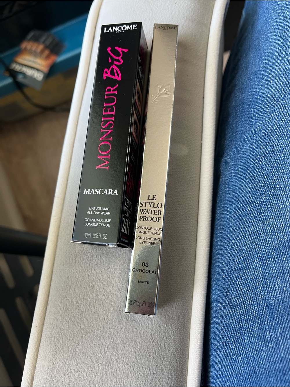 Lancôme Monsieur Big Mascara & Le Stylo Waterproof Eyeliner - Black & Brown